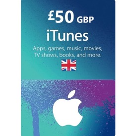 iTunes Gift Cards 50£ uk(GBP)