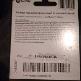 Spotify Gift card USA 30 USD