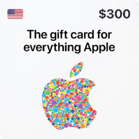 ITunes Gift Card - 300$ - USA