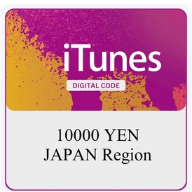 Japan-itunes Gift Card 10000 円